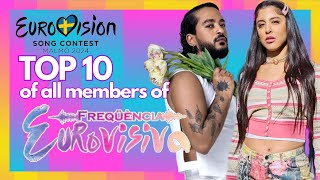 Eurovision 2024: Our Controversial TOP | Sum of the TOP 10 of Each Member of Freqüència Eurovisiva