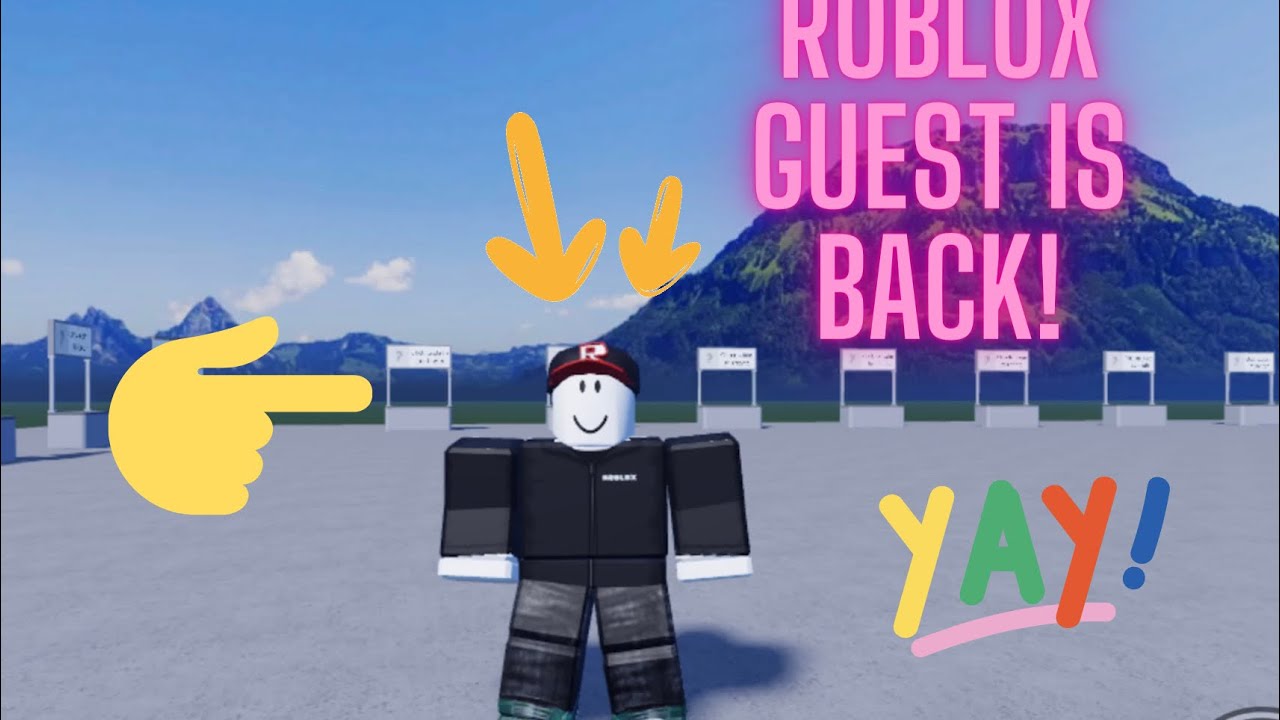 How To Make Roblox Guest Avatar Youtube