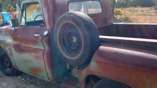 Rusty Old American Dream: 1964 Chevy Truck: Thanks to David Wilcox for the great tune! .wmv