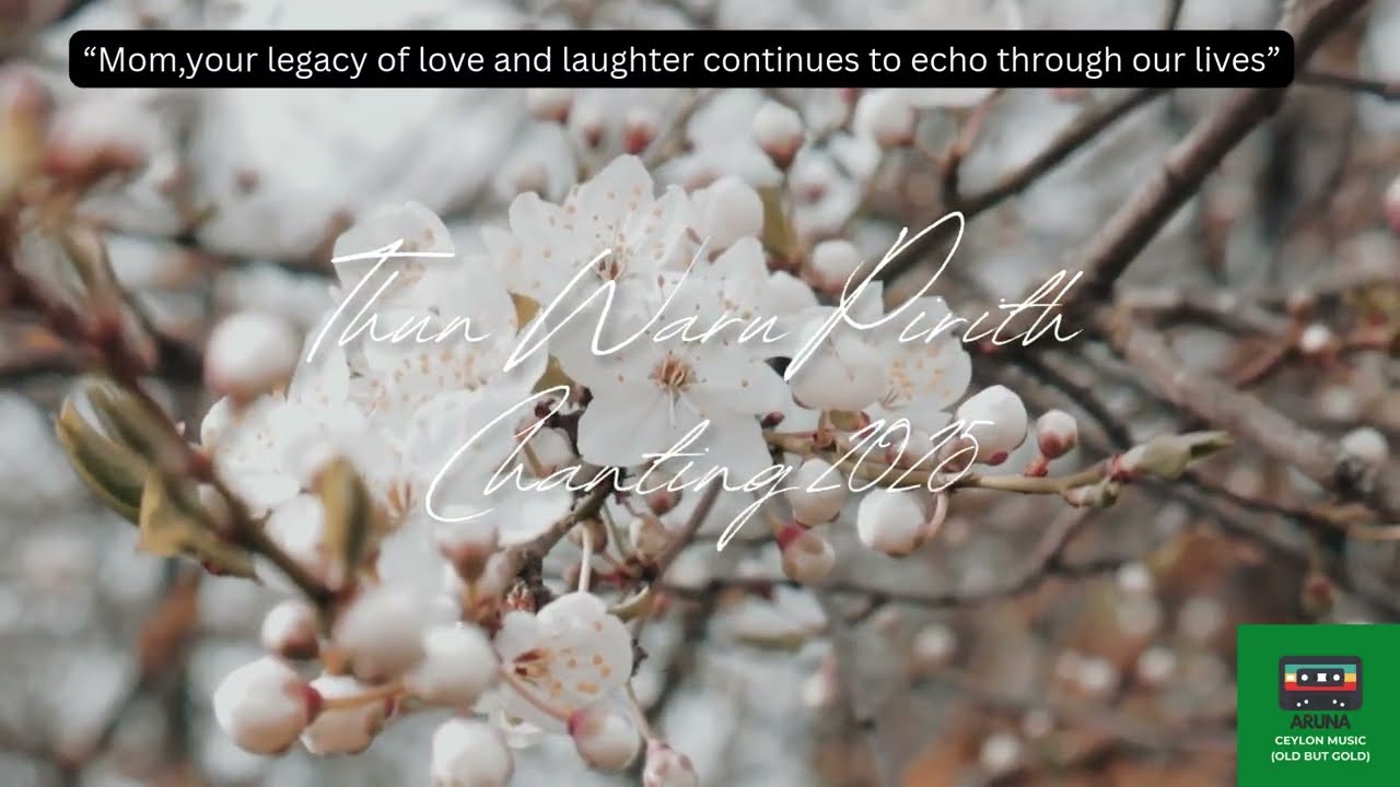 Thun Waru Pirith Chanting and Alms giving 2025--Our Mothers fourth year death anniversary