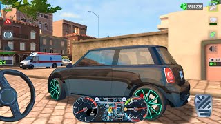 Mini Cooper S Black | Metropolitan City Rome | Taxi Car Simulator EVO Mobile Gameplay screenshot 3