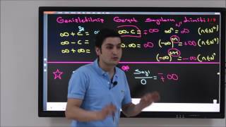 Limit 3Genişletilmiş Gerçek Sayıların Limiti I Ali Ahsen Akti