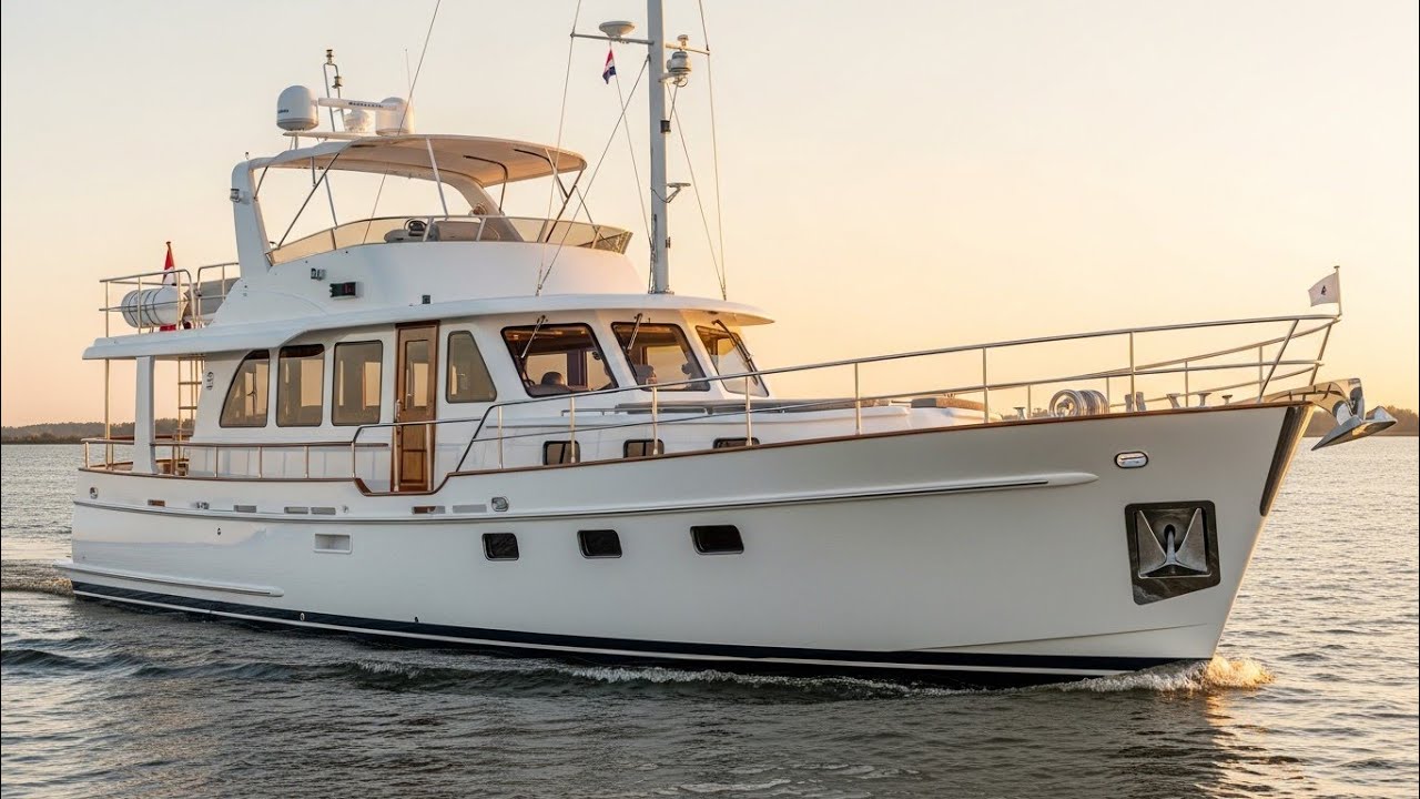 Полный обзор De Alm Almtrawler 1200 Classic | Идеальная 12-метровая траулерная яхта дальнего плав...