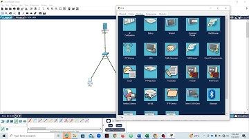 Client Server DNS Lan Configuration Connection Using Cisco Packet Tracer