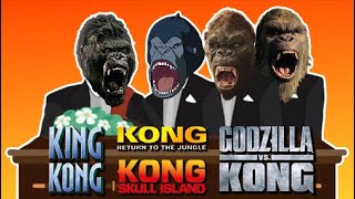 King Kong (2005) \& Kong: Return To The Jungle \& Kong: Skull Island \& Godzilla vs Kong - Coffin Dance