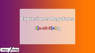 Expresiones Regulares