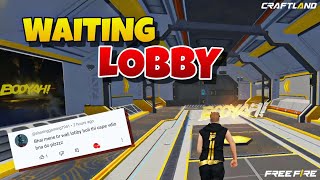 How to make BR Lobby in Freefire Craftland