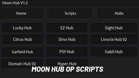 Arceus X , Hydrogen OP MOON HUB *Hubs and Scripts*