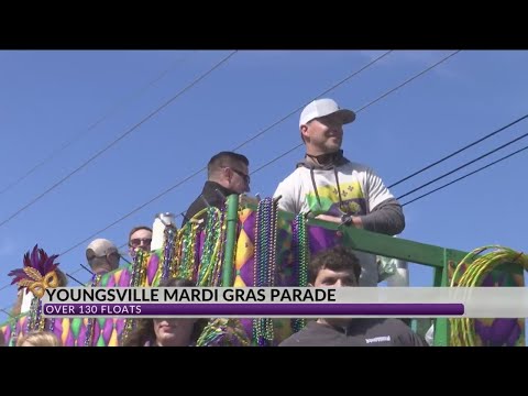 Youngsville Mardi Gras parade
