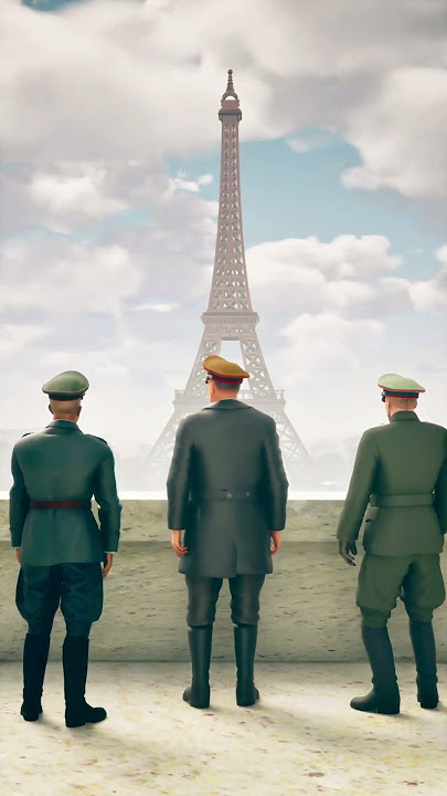 Hitler visited Paris