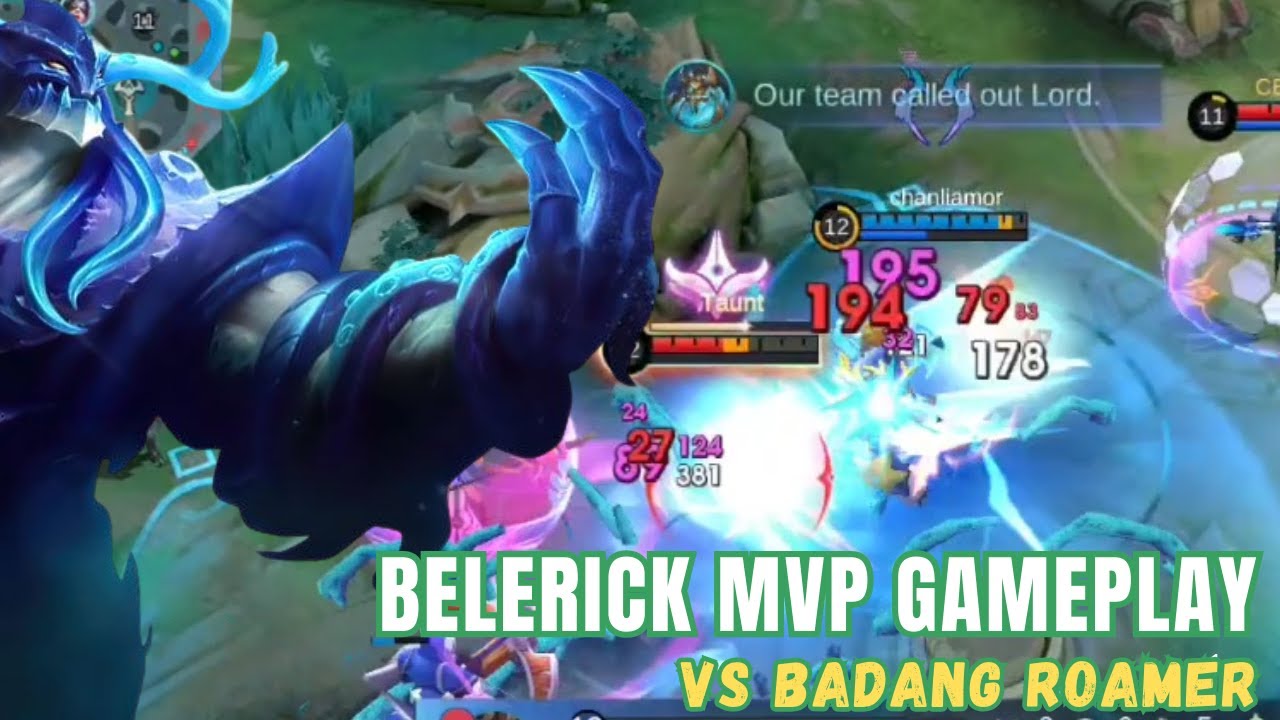 BELERICK BEST BUILD 2025| BELERICK TOP GLOBAL| BUILD BELERICK TERBARU| BELERICK MVP GAMEPLAY MLBB 