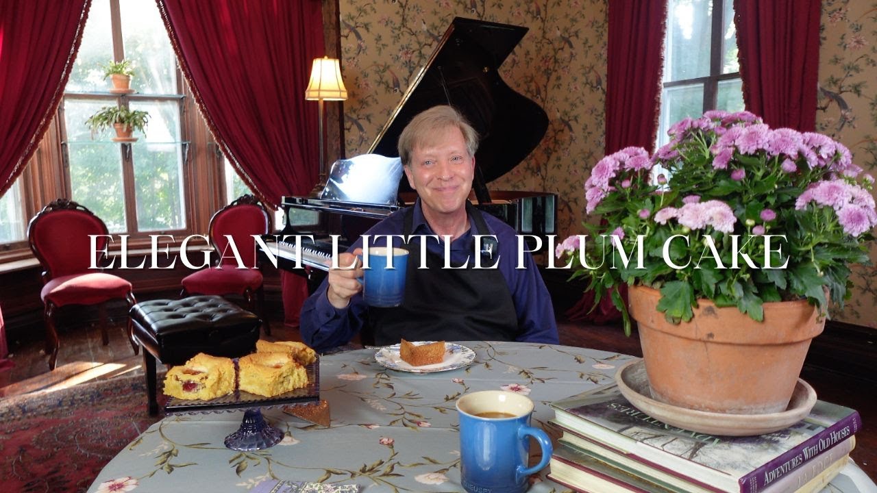 Elegant Little Plum Cake (Late-Summer/Early Autumn) - YouTube