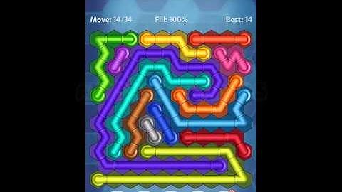 Pipe Lines: Hexa - Rotation Level 121-130 Solution