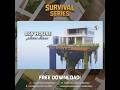 Minecraft Sky House - Plains Biome by JSTCreations #survivalminecraft #jstcreations #minecraft