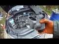 How to remove the damper Audi 1 6 tdi / Как снять заслонку Audi 1 6 tdi