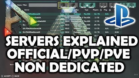 ARK Survival Evolved PS4 Servers Explained - Join Official/Non Dedicated/Single Player