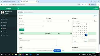 Invoice Genrator .NET + ANGULAR