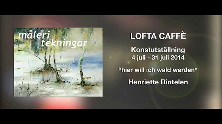 Henriette Rintelen konstutstllning