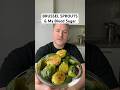 Brussels sprouts and my blood sugar. #glucose #bloodsugar #insulinresistant1 #brusselsprouts￼