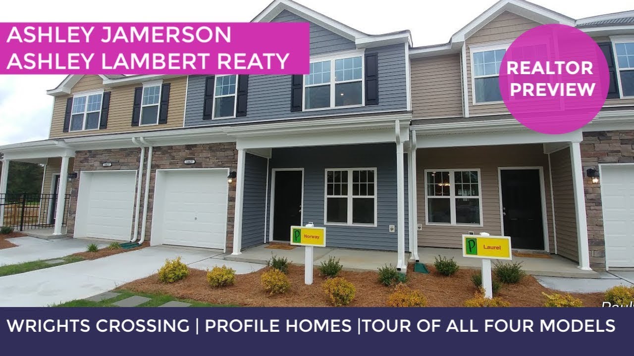 NEW Construction Townhomes for Sale in Charlotte Wrights Crossing