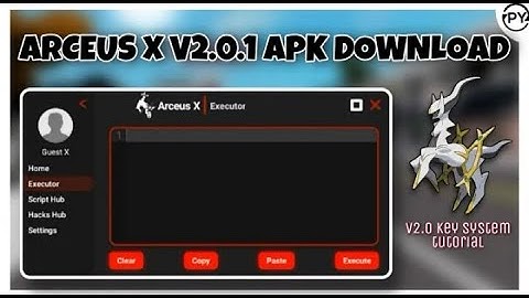 Roblox Arceus X V2.0.1 APK Download | Arceus X V2 Key System Tutorial