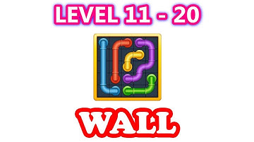 Line Puzzle: Pipe Art - Wall Pack Level 11 - 20 - Walkthrough