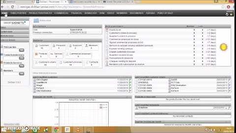 setting up an ERP system on Dolibarr