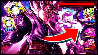 LF FULL POWER FRIEZA & THE POWERFUL OPPONENT MULTIPLE TARGET TEAM! (Dragon Ball Legends PvP)