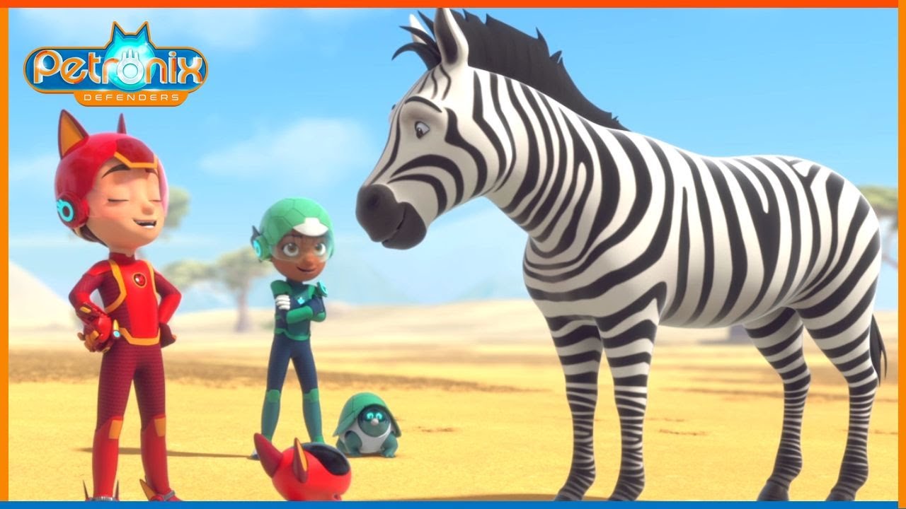 Mission: Zebra Rescue | Petronix Defenders | 60' Compilation - YouTube