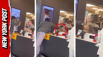 Angry Customer Tosses Hot Coffee at Michigan McDonald