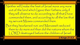 Full Chuck Missler │ 2 Kings │ Session 7 │ Chapter 21 ~ Chapter 23 News