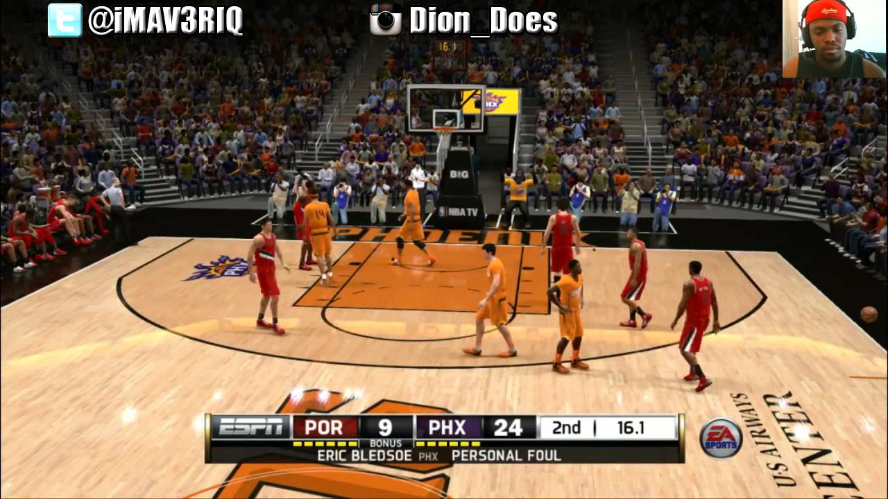 NBA Live 14 Next Gen Gameplay - PRE TEST PS4 Online Ranked Match