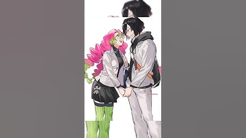 in another world...obanai x mitsuri 😊❤️#demonslayer #anime #edit #trendingshorts