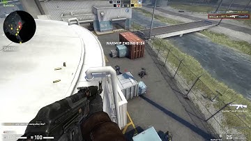 edge bug at the end of warm up, CS:GO