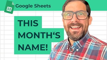 How to Auto-update Month Names in Google Sheets Using EOMONTH Formula