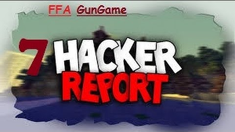 Hacker Report : GommeHD.net / FFA GunGame : 7 Hacker : Killaura-no_knockback