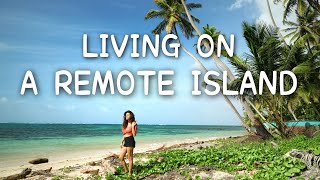 My life living on a REMOTE ISLAND - Traditional Island Living (Little Corn Island)