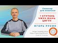 Лекция 🔴 «Хочешь изменить мир  – начни с себя» Игорь Русин