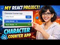 Build a React Character Counter App in 5 Minutes | Beginner React Project #react 