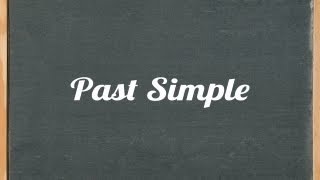 Past Simple Tense  English grammar tutorial video lesson