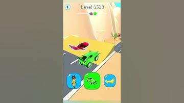 Shape shifting2 game level #6523  hyper casual game #shapeshifting  #gameplay #gaming #shortvideo...