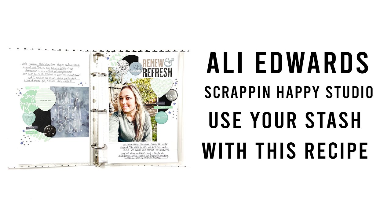 Ali Edwards | Use Your Scrapbook Stash