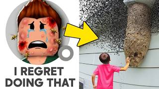 THIS ROBLOX PLAYER WAS ATTACKED BY WASPS... screenshot 1