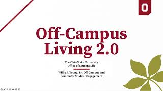 Off-Campus Living 2.0 Congrats, You've Signed a Lease! Now What? | Ohio State Office of Student Life
