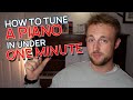 How To Tune an Upright Piano in Under One Minute