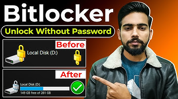 How To Unlock BitLocker Drive Without Password 2025 | BitLocker Automatic Device Encryption