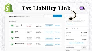 How to find sales tax report in Shopify (Data Exportation)
