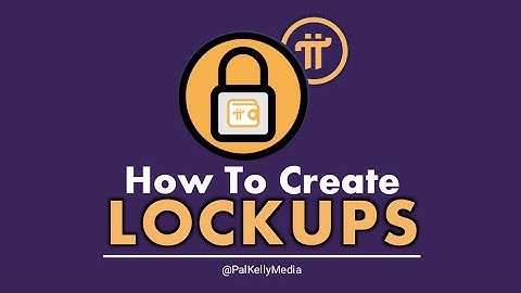 How To Create Lockup In Your Pi Wallet