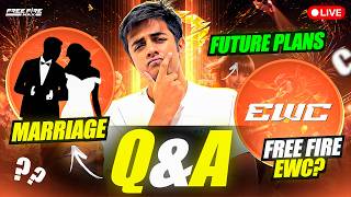🛑 Free Fire Tsg Mann Is Back ♨️| Q&a Update About Life And Tsg Hard🔥