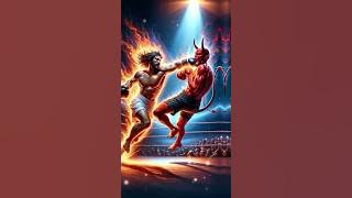 Jesus vs Satan #jesus #fe #satan #god #jesuschrist #shorts #fyppp #viral #usa #usa_tiktok #christian